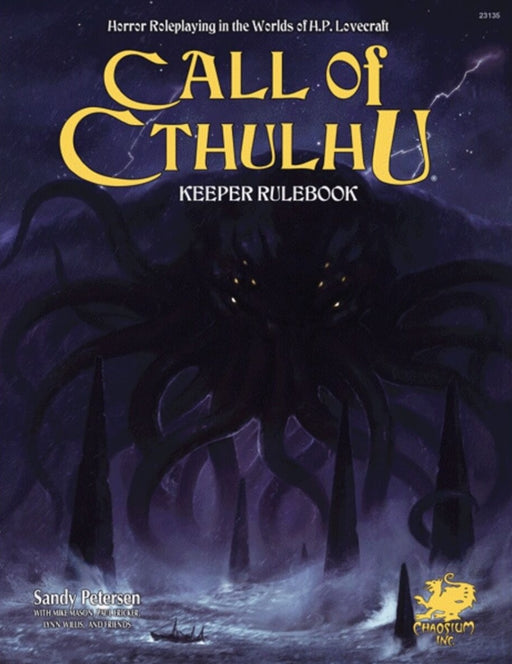 Call of Cthulhu RPG Keeper Rulebook