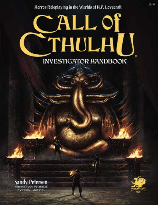 Call of Cthulhu RPG Investigator Handbook