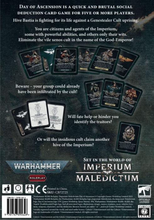 Warhammer 40000 Day of Ascension Card Game