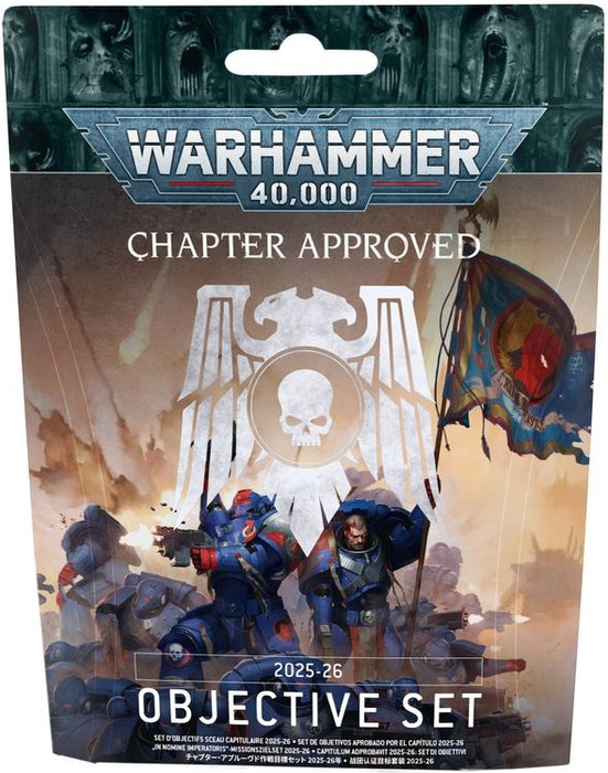 Warhammer 40K Chapter Approved 2025-26 Objectives Set