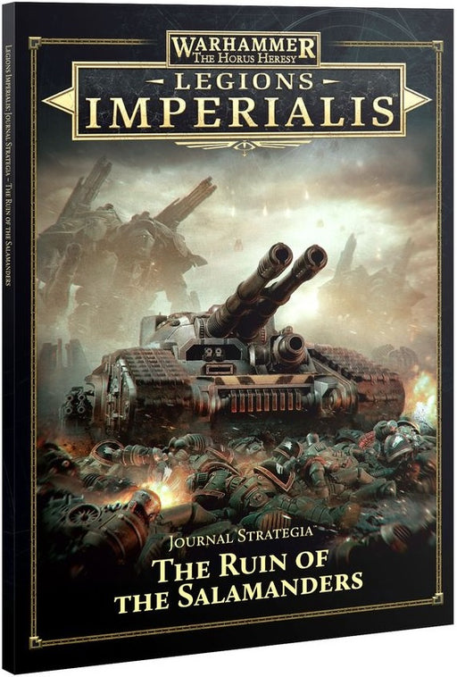 Warhammer The Horus Heresy Legions Imperialis Journal Strategia The Ruin of the Salamanders Pre Order