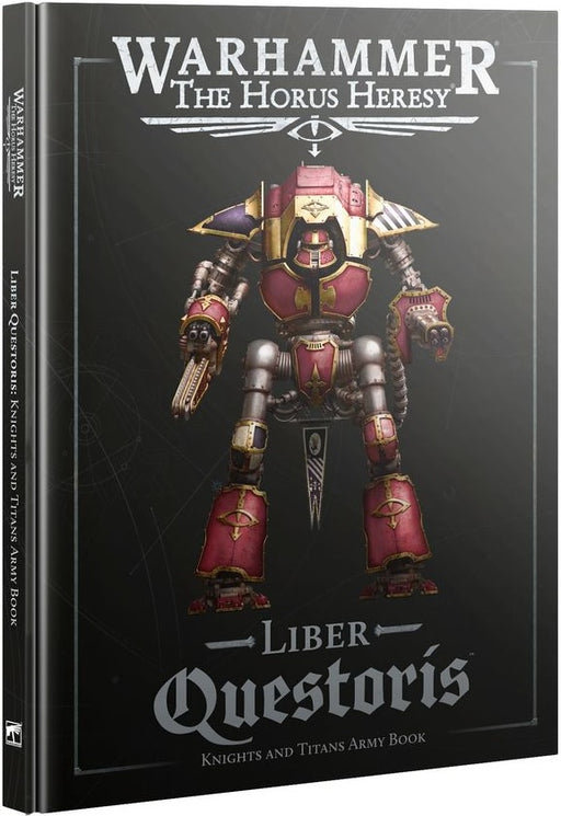 Warhammer The Horus Heresy Liber Questoris Knights and Titans Army Book Special Order