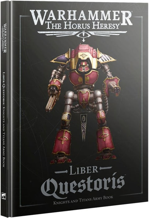 Warhammer The Horus Heresy Liber Questoris Knights and Titans Army Book Special Order