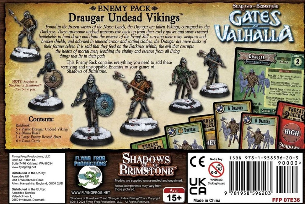 Shadows of Brimstone Draugar Undead Vikings Enemy Pack