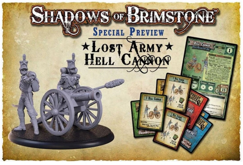 Shadows of Brimstone Lost Army Hell Cannon Enemy Pack