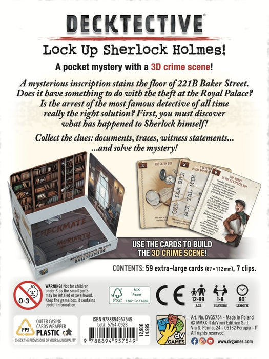 Decktective Lock Up Sherlock Holmes