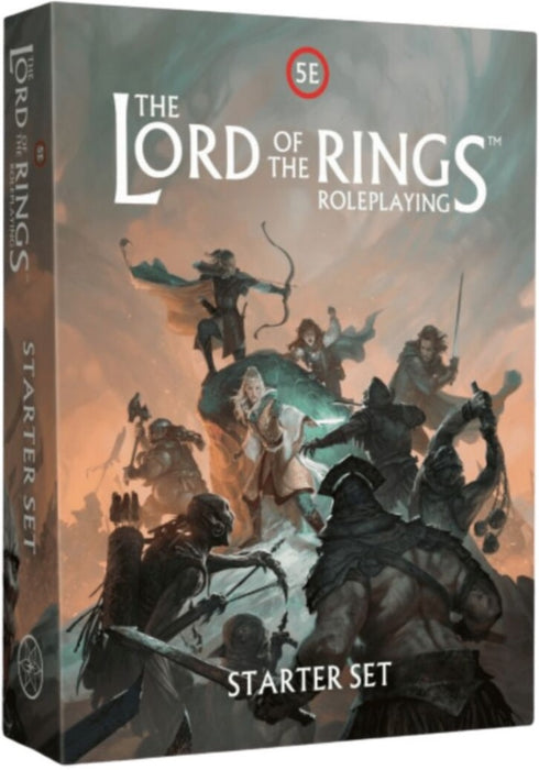 The Lord of the Rings Roleplaying 5E Starter Set Boxed Set