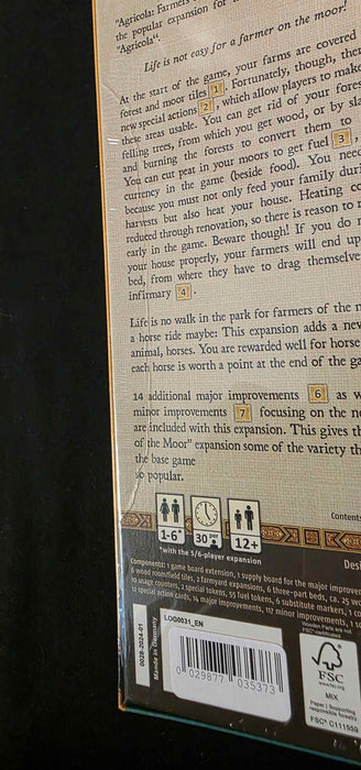 Agricola Farmers of the Moor Revised Edition - damaged