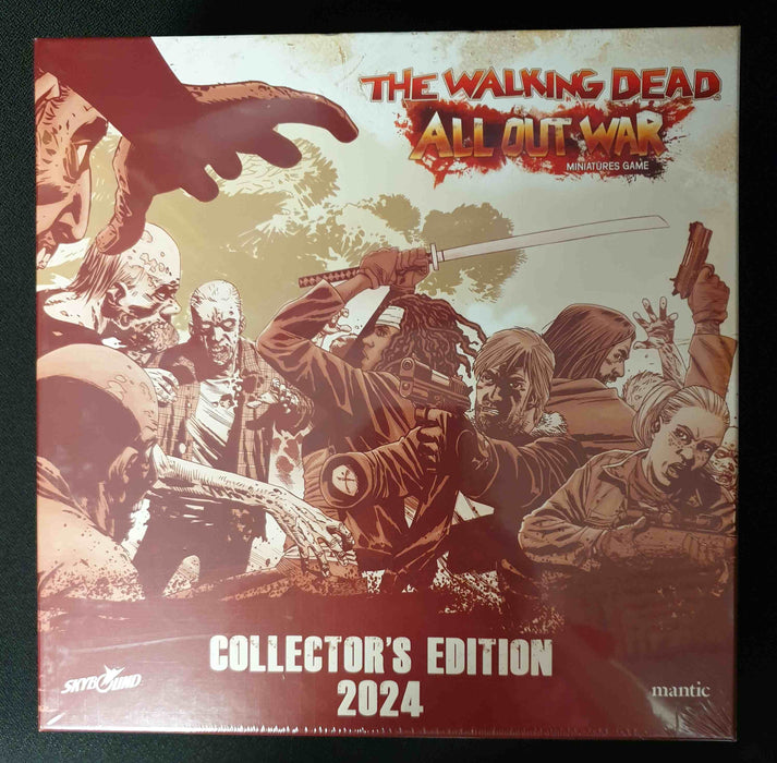 The Walking Dead All Out War Collector's Edition 2024 - damaged box