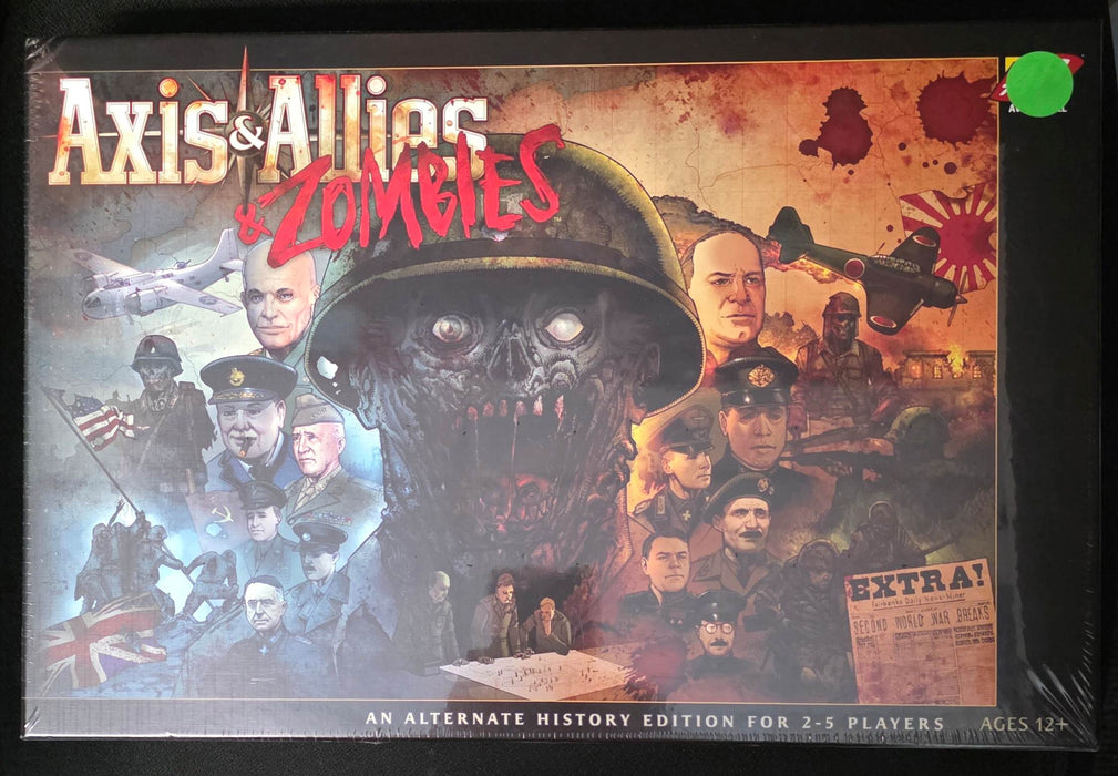 Axis & Allies & Zombies - damaged box