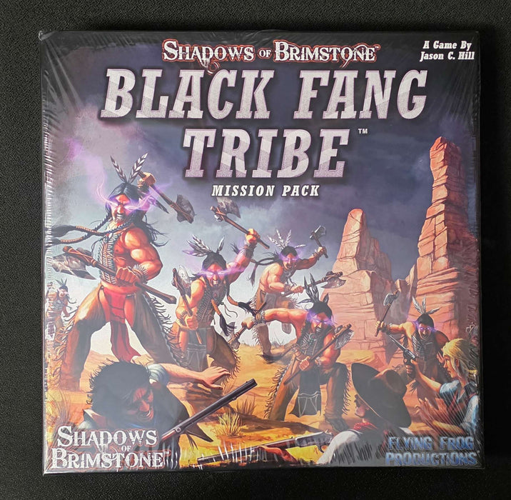 Shadows of Brimstone: Black Fang Tribe Mission Pack - damaged box