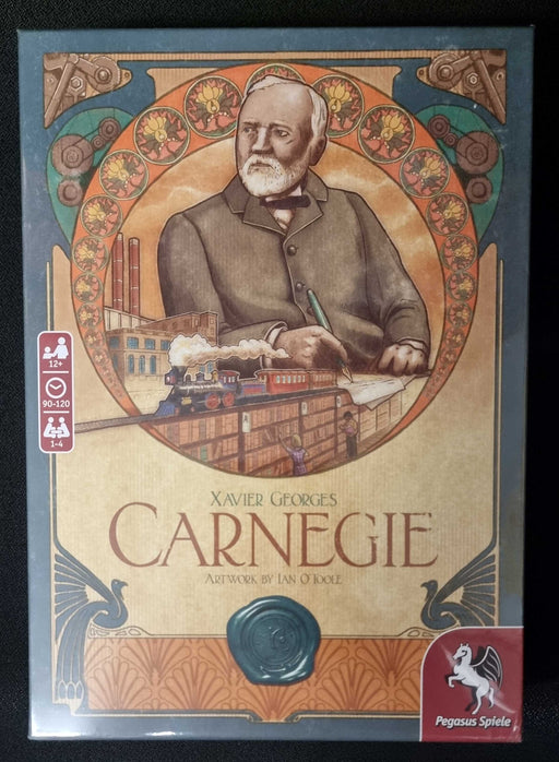 Carnegie - damaged box