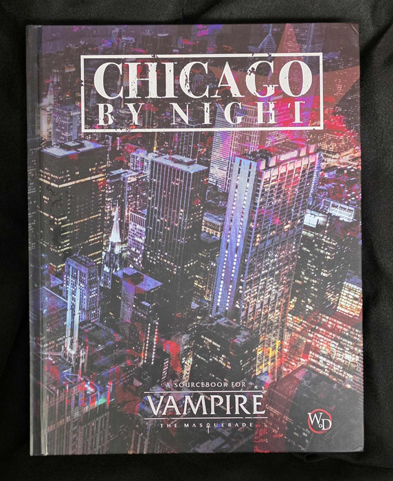 Vampire the Masquerade 5th Edition Chicago by Night - damaged corner