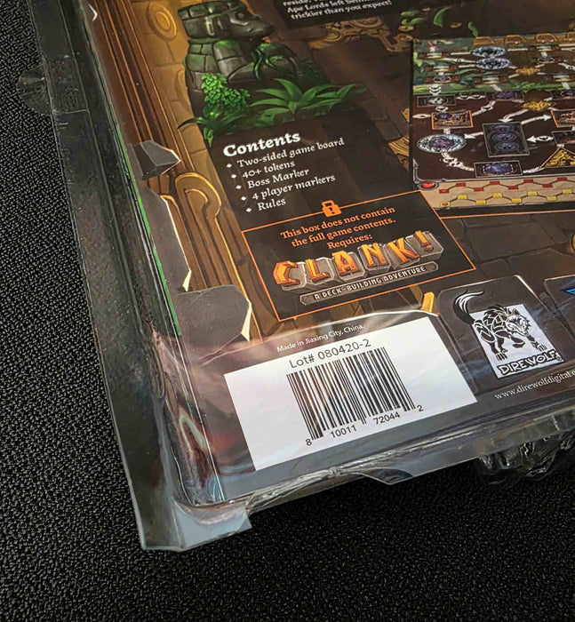 Clank! Expeditions Temple of the Ape Lords - damaged box
