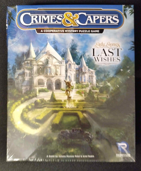 Crimes & Capers Lady Leona's last Wishes - damaged box