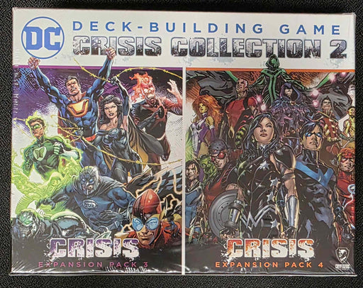 DC Deck Building Game Crisis Collection 1 & 2 - damaged box