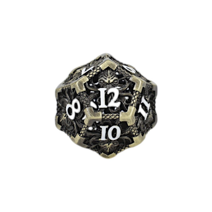 LPG Dice Strange Aeon Dice Set Tarnished Gold