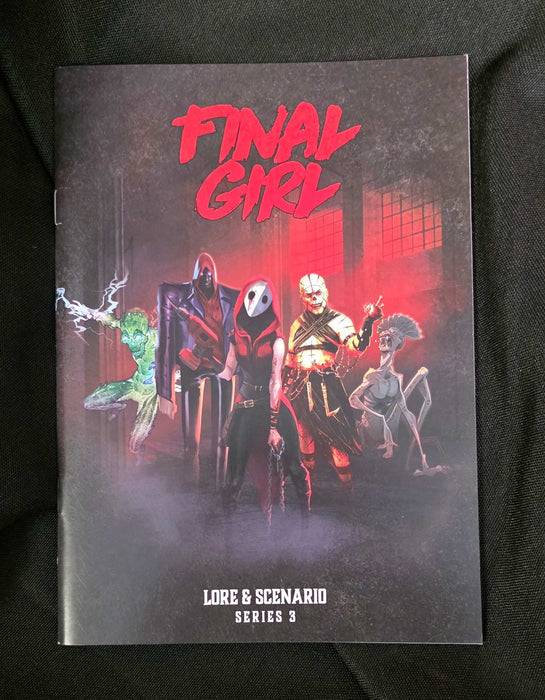 Final Girl Lore Book Series 3 - damaged last page