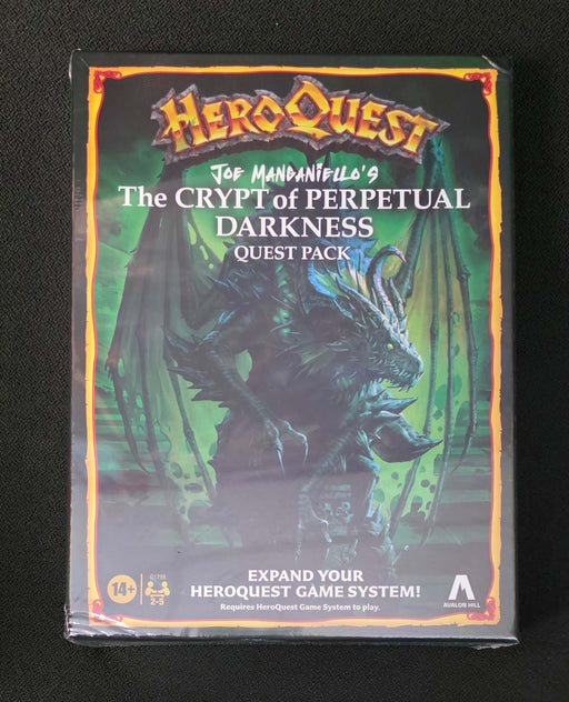 Heroquest Crypt Of Perpetual Darkness - damaged box