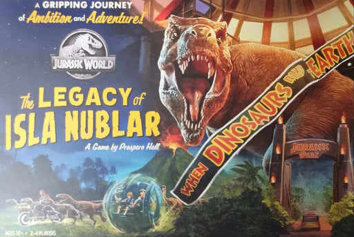 Jurassic World The Legacy of Isla Nublar - damaged box