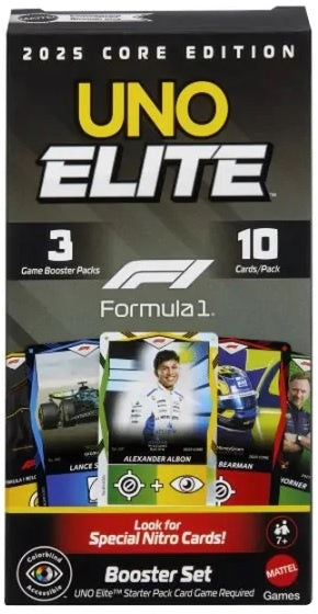 UNO Elite F1 2025 - Booster Set (Core Edition)
