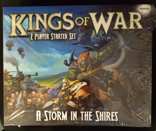 Kings of War A Storm in the Shires 2-player set - Updated with New Gamers Edition Book - damaged box