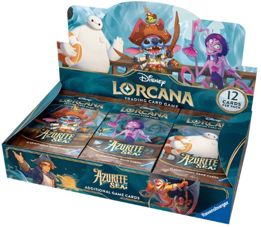 Disney Lorcana TCG Azurite Sea Booster Box