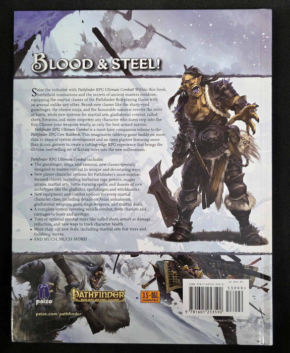 Pathfinder Roleplaying Game Ultimate Combat