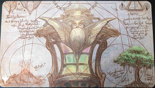 Ultra Pro The Brothers' War Schematic Art Chromatic Lantern Playmat for Magic: The Gathering - damaged box