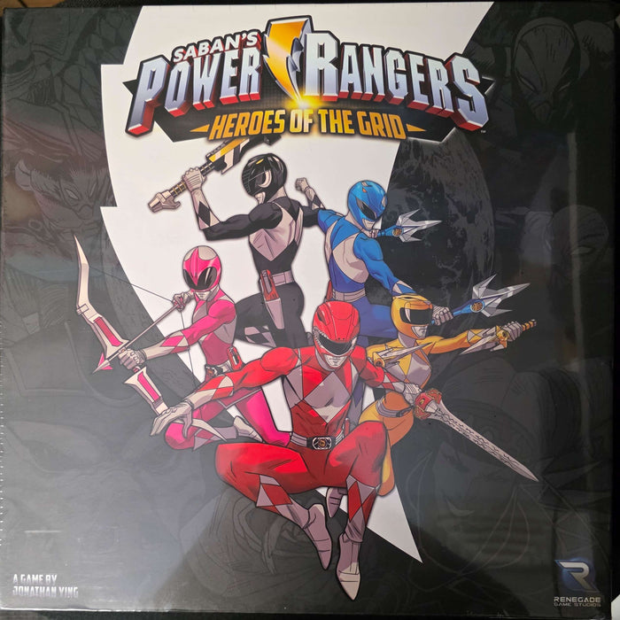Power Rangers Heroes of the Grid - damaged box