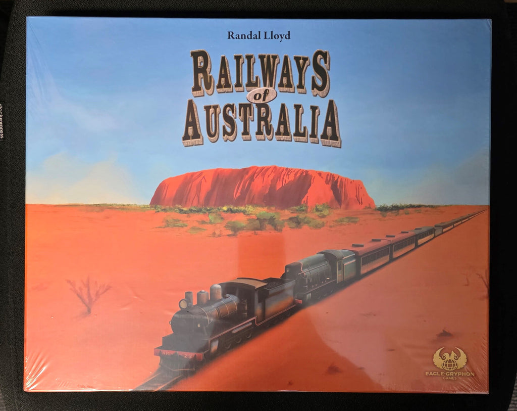 Australian Rails Game Railways of Australia Map Expansion - damaged box