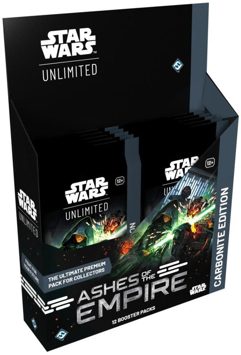 Star Wars Unlimited Ashes of the Empire Carbonite Booster Box Pre Order