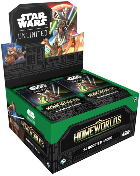 Star Wars Unlimited Homeworlds Booster Box Pre Order