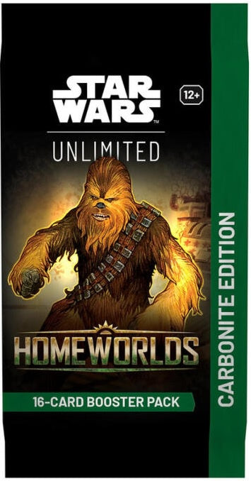 Star Wars Unlimited Homeworlds Carbonite Booster Pre Order