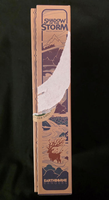 Earthborne Rangers Expansion Shadow of the Storm - damaged box