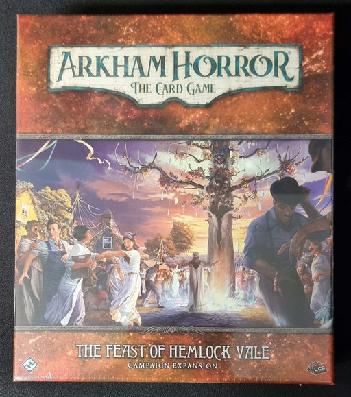 Arkham Horror LCG The Feast of Hemlock Vale Campaign Expansion - damaged box