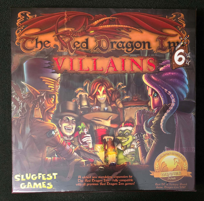 The Red Dragon Inn 6 Villains - damaged box