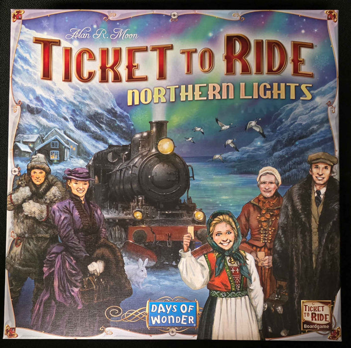 Ticket To Ride Northern Lights - damaged box