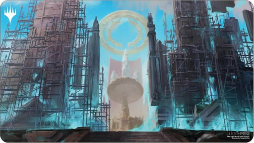 Ultra Pro Ravnica Remastered Azorius Senate Hallowed Fountain Standard Gaming Playmat for Magic: The Gathering