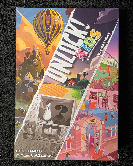 UNLOCK! Kids Detective Stories - damaged box