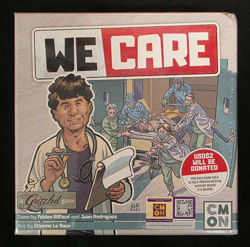 The Grizzled We Care - damaged box