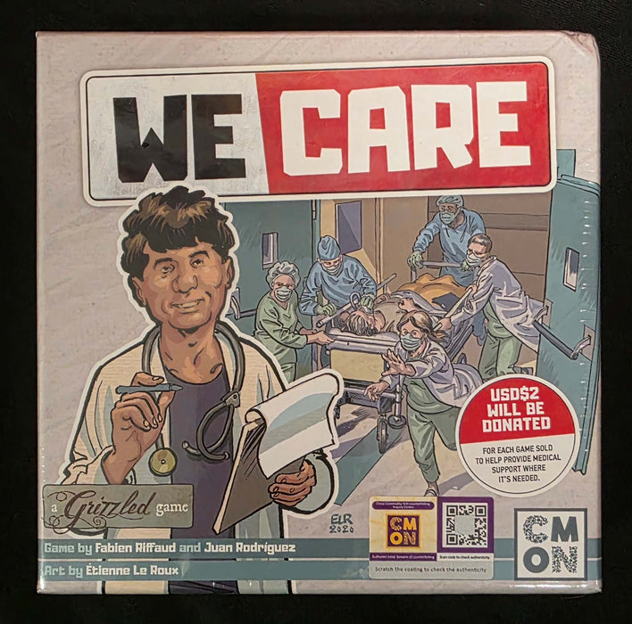 The Grizzled We Care - damaged box