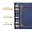 LYNX MTG Commanders Codex Blue (holds 30 cards)