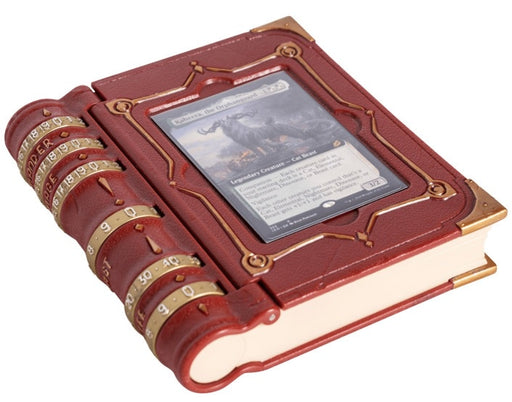LYNX MTG Commanders Codex Red (holds 30 cards)