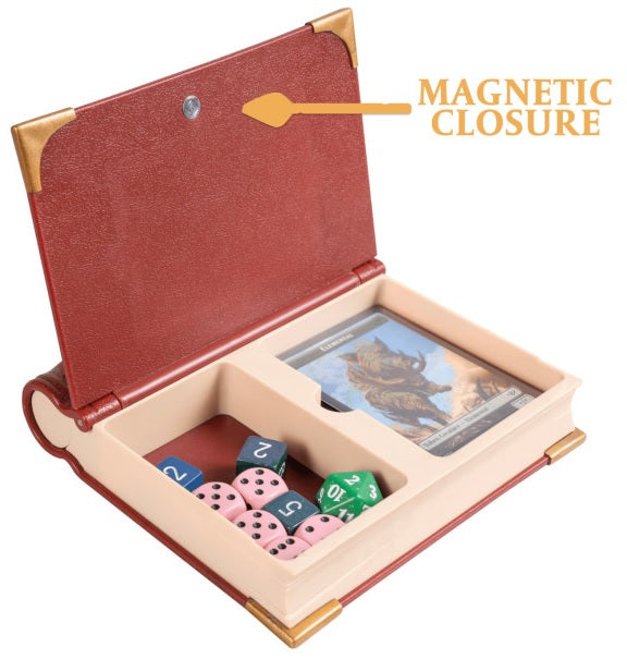 LYNX MTG Commanders Codex Red (holds 30 cards)