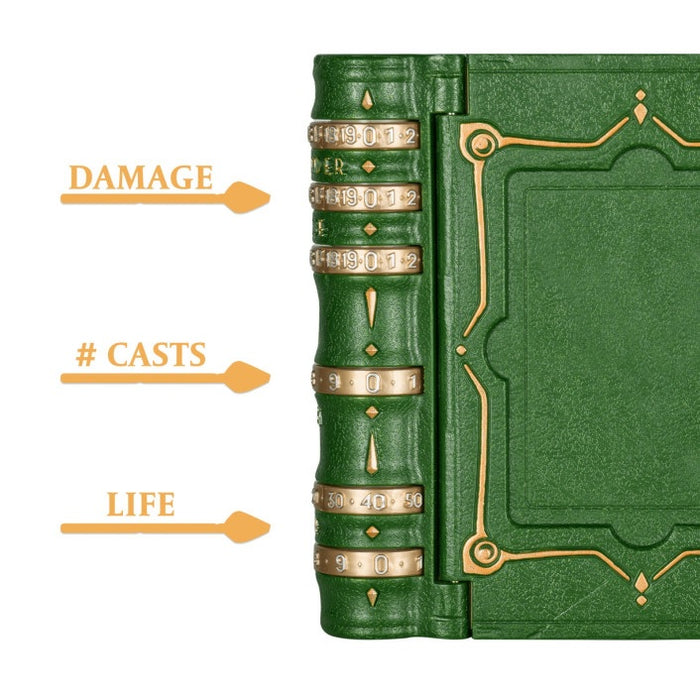 LYNX MTG Commanders Codex Green (holds 30 cards)
