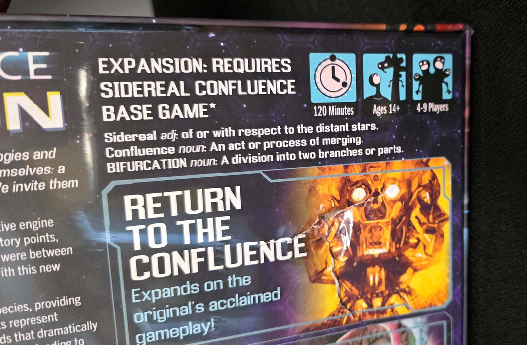 Sidereal Confluence Bifurcation - damaged box