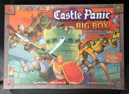 Castle Panic Big Box 2nd Edition - damaged box