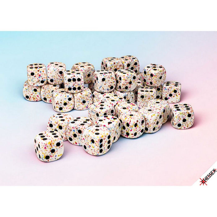 Chessex Speckled Birthday 12mm d6 Dice Block (36 dice) CHX 25921