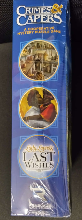 Crimes & Capers Lady Leona's last Wishes - damaged box